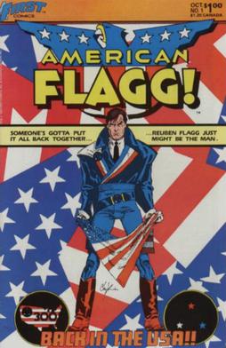 <i>American Flagg!</i> American comic book series by Howard Chaykin