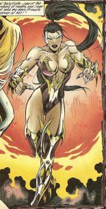 Belyllioth is a fictional demon published by DC Comics. She debuted in Artemis: Requiem #1, and was created by William Messner-Loebs and Ed Benes.