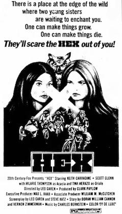 <i>Hex</i> (1973 film) 1973 film by Leo Garen