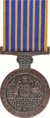 <span class="mw-page-title-main">National Medal (Australia)</span> Award
