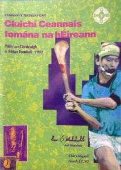 <span class="mw-page-title-main">1992 All-Ireland Senior Hurling Championship final</span> Football match