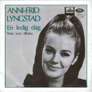 <span class="mw-page-title-main">En ledig dag</span> 1967 single by Anni-Frid Lyngstad