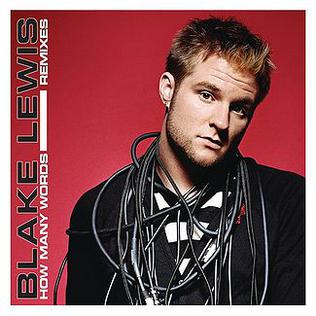 <span class="mw-page-title-main">How Many Words</span> 2008 single by Blake Lewis