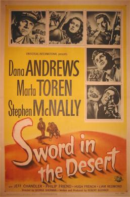 <i>Sword in the Desert</i> 1949 film by George Sherman