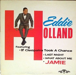 <i>Eddie Holland</i> (album) 1962 studio album by Eddie Holland