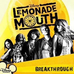 Breakthrough Lemonade Mouth song Wikipedia