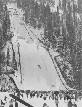 <span class="mw-page-title-main">Papoose Peak Jumps</span> Ski jumping hill located at Palisades Tahoe