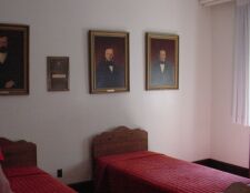 Room where Phi Delta Theta was founded. It is used by undergraduates of the parent chapter in recognition of achievement.