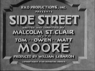 <i>Side Street</i> (1929 film) 1929 film