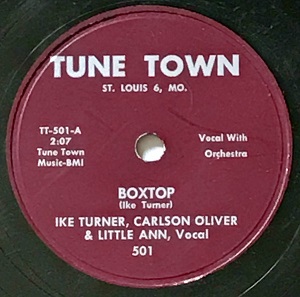 <span class="mw-page-title-main">Boxtop (song)</span> 1958 song by Ike Turner