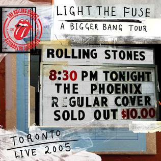 <i>Light the Fuse</i> 2012 live album by The Rolling Stones