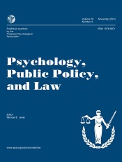 <i>Psychology, Public Policy, and Law</i> Academic journal