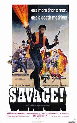 <i>Savage!</i> (1973 theatrical film) 1973 film by Cirio H. Santiago