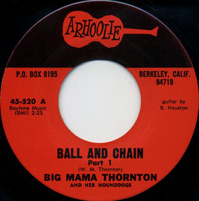 <span class="mw-page-title-main">Ball and Chain (Big Mama Thornton song)</span>
