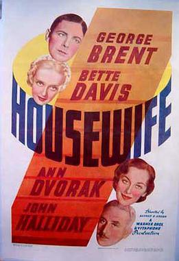 <i>Housewife</i> (film) 1934 film by Alfred E. Green