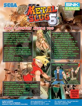 <i>Metal Slug 6</i> 2006 video game