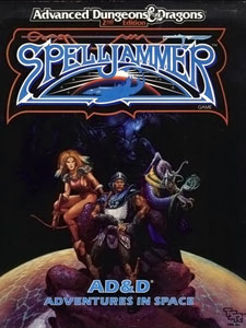 <i>Spelljammer: AD&D Adventures in Space</i> book by Jeff Grubb