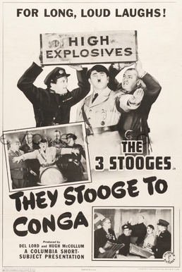 <i>They Stooge to Conga</i> 1943 film by Del Lord