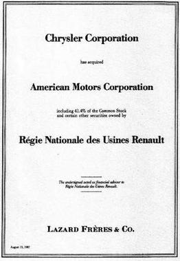 Chrysler corporation stock history #2