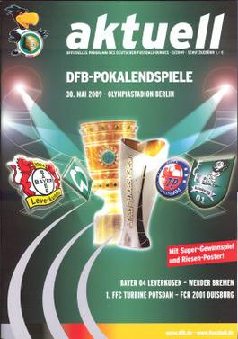 <span class="mw-page-title-main">2009 DFB-Pokal final</span> Football match