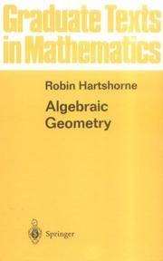 Algebraic Geometry (book) - Wikipedia