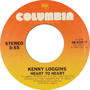 <span class="mw-page-title-main">Heart to Heart (Kenny Loggins song)</span> 1982 single by Kenny Loggins