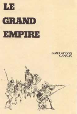 <i>Le Grand Empire</i> 1979 Napoleonic board wargame