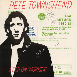 Keep On Working 1980 single by Pete Townshend