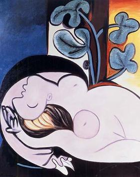 <i>Nude in a Black Armchair</i> 1932 painting by Pablo Picasso