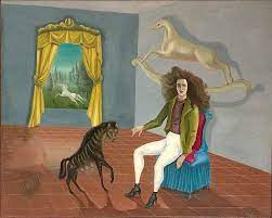 <i>Self-Portrait (Inn of the Dawn Horse)</i> Painting by Leonora Carrington