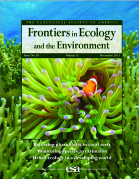 <i>Frontiers in Ecology and the Environment</i> Academic journal