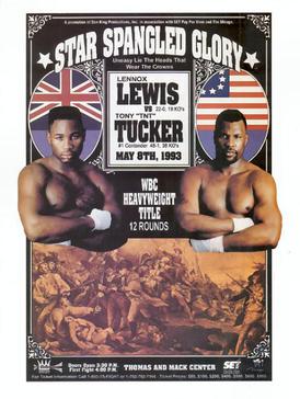 <span class="mw-page-title-main">Lennox Lewis vs. Tony Tucker</span> Boxing competition
