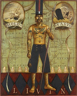 File:Ray Abeyta, Hold Fast (2004), oil painting on canvas.jpg