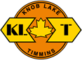 Jezero Knob Lake a železnice Timmins logo.png