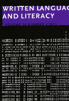 <i>Written Language and Literacy</i> Academic journal