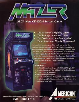 <i>Mazer</i> (video game) 1995 video game