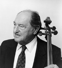 Bernard Greenhouse was an American cellist and one of the founding members of the Beaux Arts Trio.
