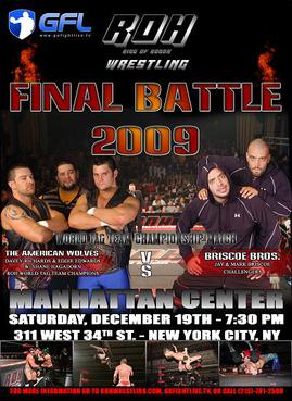 <span class="mw-page-title-main">Final Battle 2009</span> 2009 Ring of Honor pay-per-view