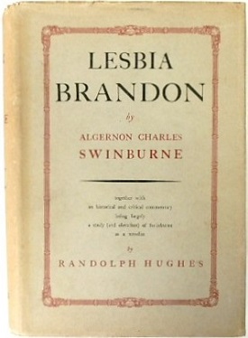 <i>Lesbia Brandon</i> 19th century erotic novel