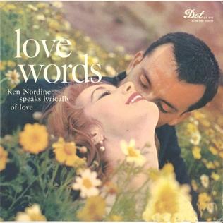 <i>Love Words</i> Album by Ken Nordine