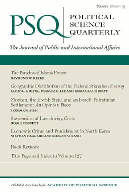 <i>Political Science Quarterly</i> Academic journal
