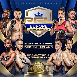 Professional Fighters League announces inaugural 'PFL Europe' season events  in UK, Germany, France, Ireland