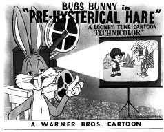 <i>Pre-Hysterical Hare</i> 1958 film by Robert McKimson