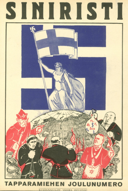 <i>Siniristi</i> 1930s Nazi magazine published in Finland