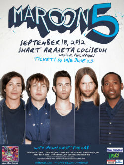 <span class="mw-page-title-main">Overexposed Tour</span> 2012–2014 concert tour by Maroon 5