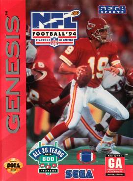 NFL Sports Talk Football '93 Starring Joe Montana (Sega Genesis) 48-Bit  1200dpi Box Scan : Sega : Free Download, Borrow, and Streaming : Internet  Archive