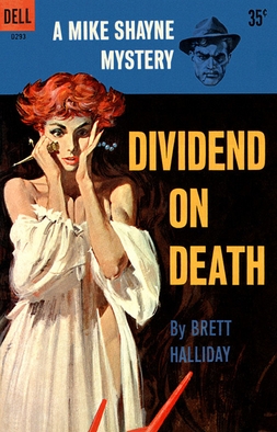 <i>Dividend on Death</i> 1939 book by Brett Halliday