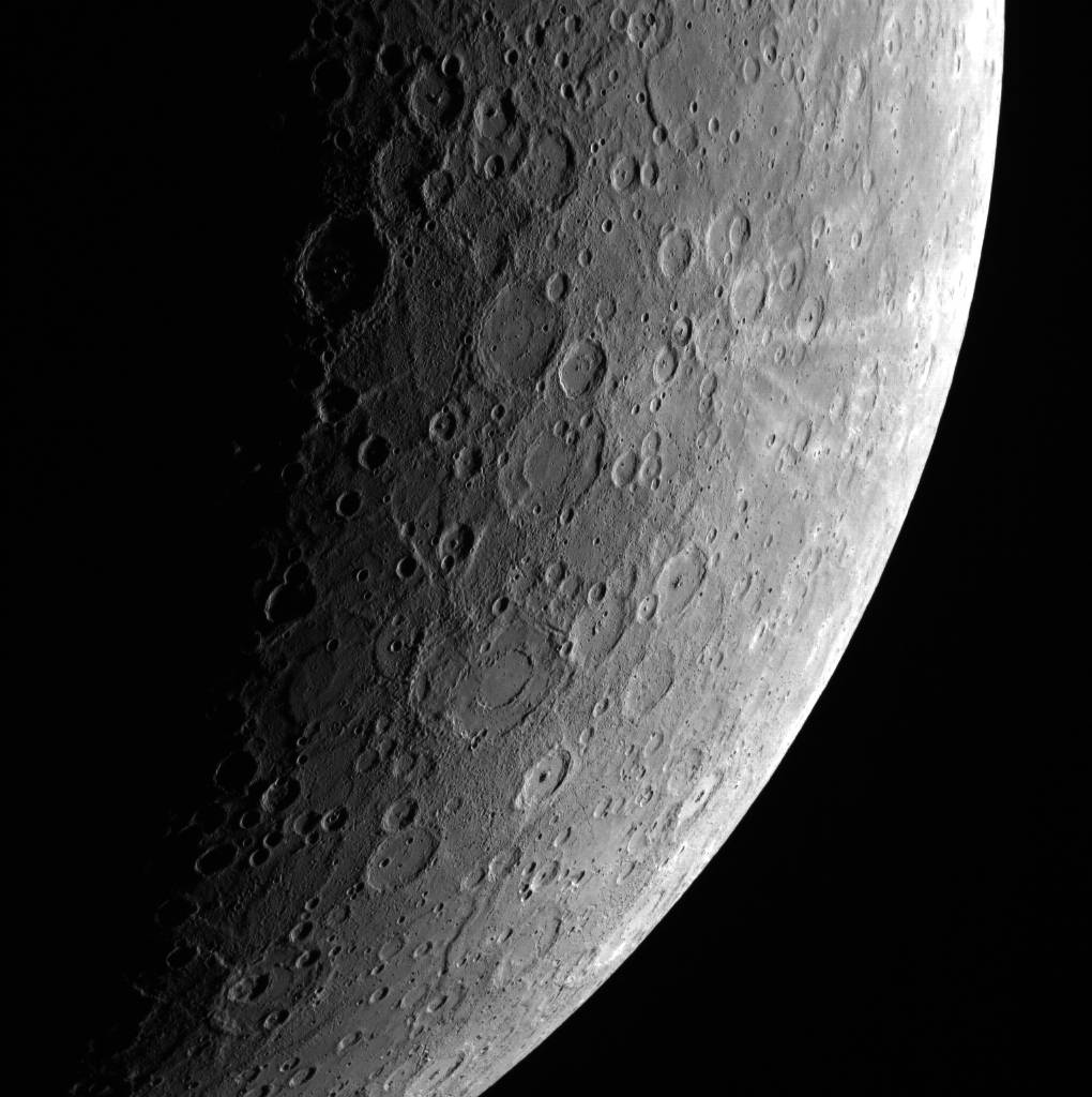 surface temp of mercury