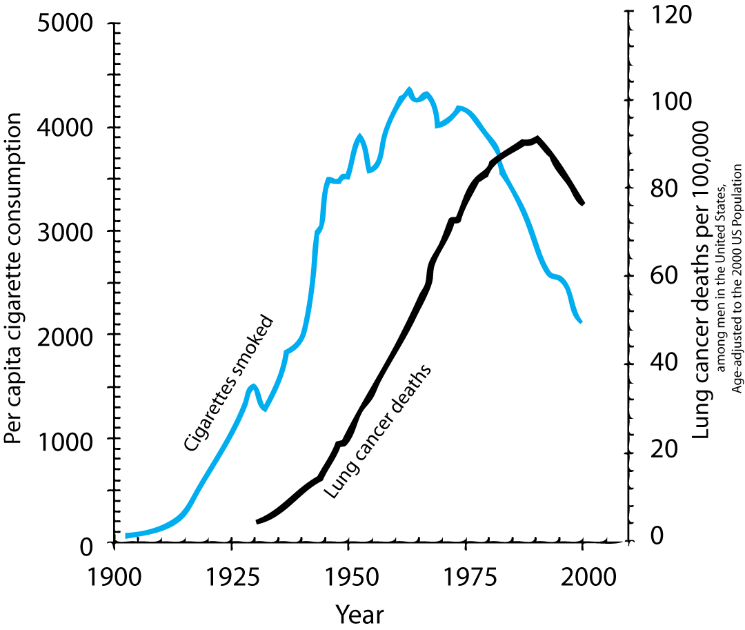 Lung Cancer Charts And Graphs