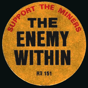 Support the Miners 1984 single by The Enemy Within